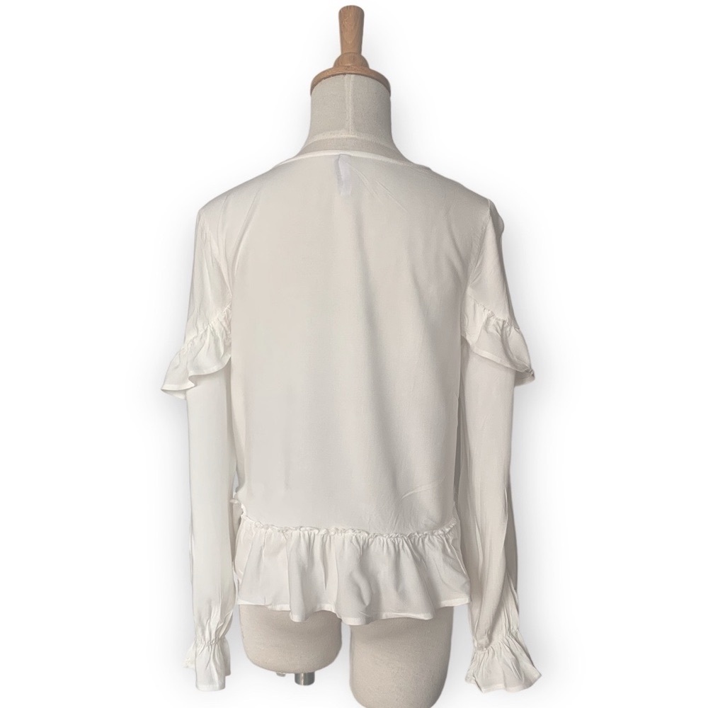 Peplum Ruffle Blouse - Picture 2 of 2